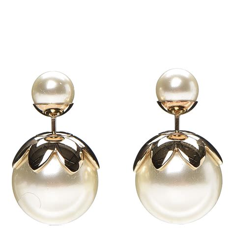 dior mid tribal pearl earrings|buy Dior tribal earrings online.